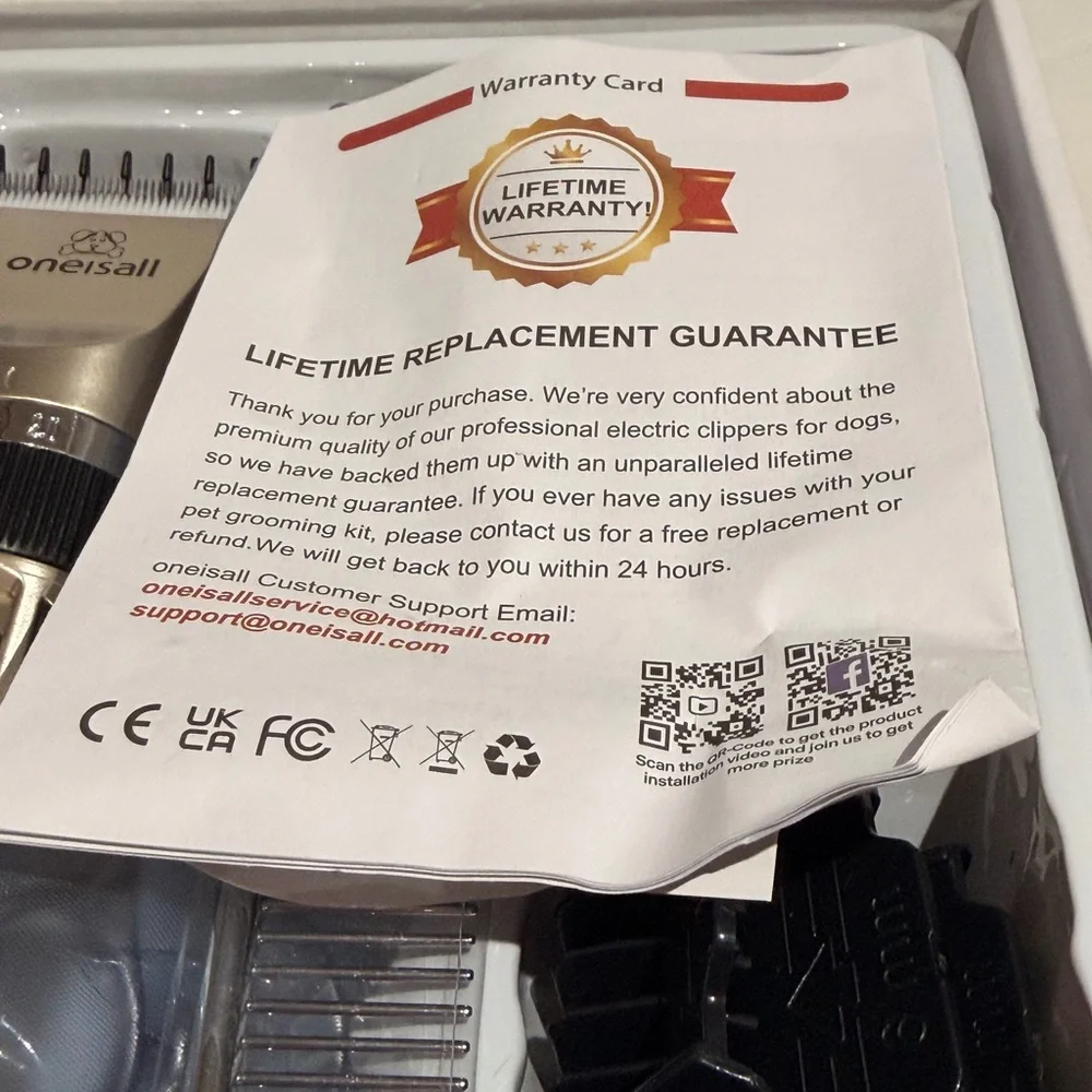 Professional Pet Electric Clipper - White